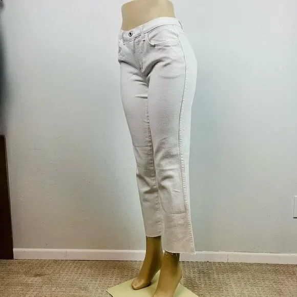 Y2K London Jean Cropped Straight Leg Denim Jean - Picture 8 of 15